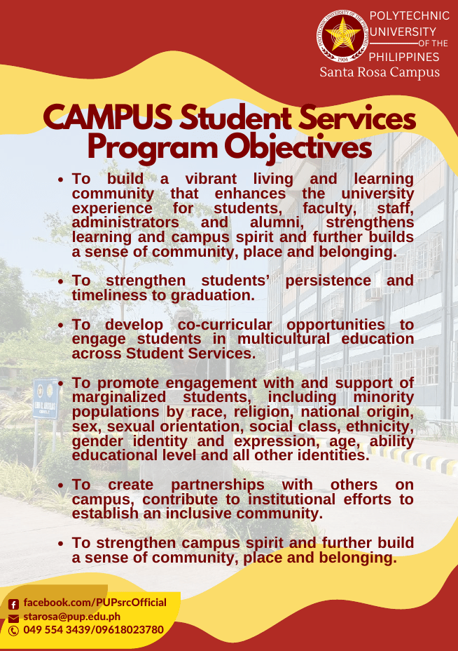 Student Services Program Objectives&nbsp;2023