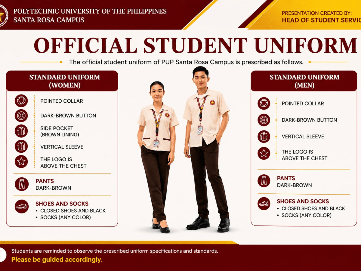 Notice | Official Student Uniform |&nbsp;pid#14650