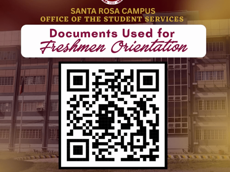 Notice | Freshmen Orientation Reference Materials |&nbsp;pid#14650