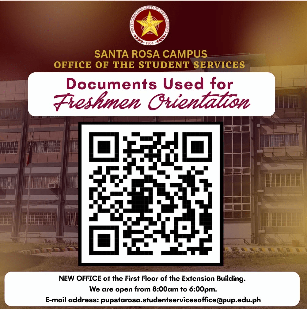 Notice | Freshmen Orientation Reference Materials |&nbsp;pid#14650