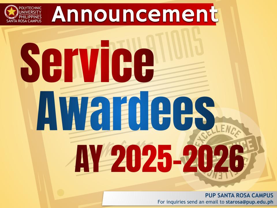 Announcement | 21st Recognition Awards | pid#14741